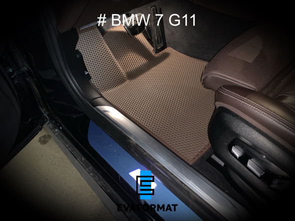 EVA коврики для BMW 7 G11 (2015-2022) передние, 2 шт 