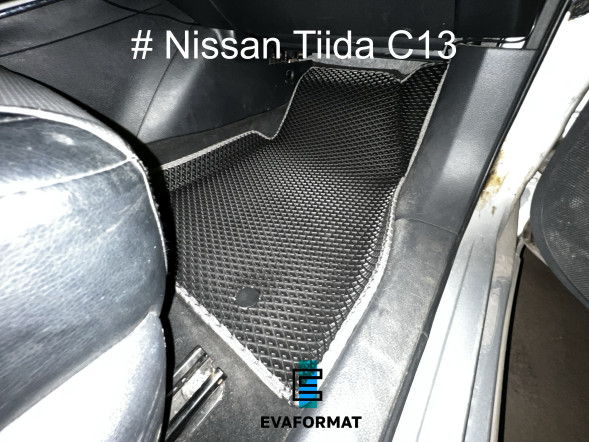 EVA коврики для NISSAN TIIDA C13 передние, 2 шт