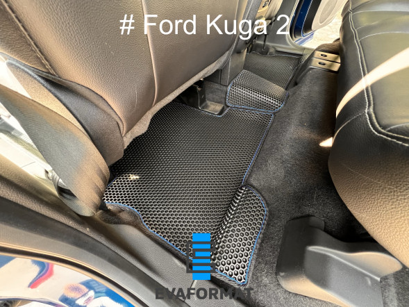 ЕВА коврики для FORD KUGA 2 рестайлинг (2016-2019) комплект в салон, 5 шт