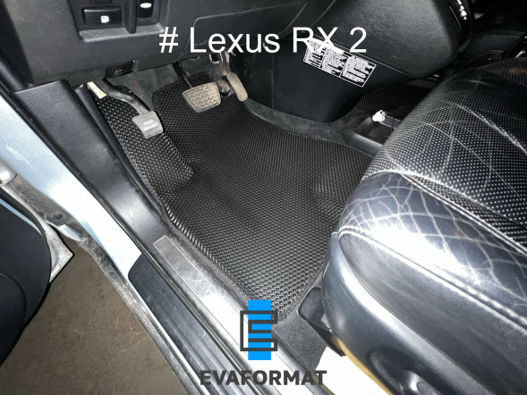 EVA коврик для LEXUS RX 2 (2003-2009) водительский, 1 шт 