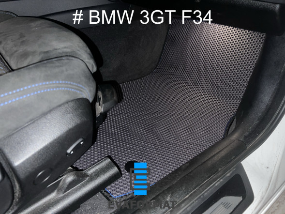 EVA коврики для BMW 3 GT F34 (2011-2020) передние, 2 шт 