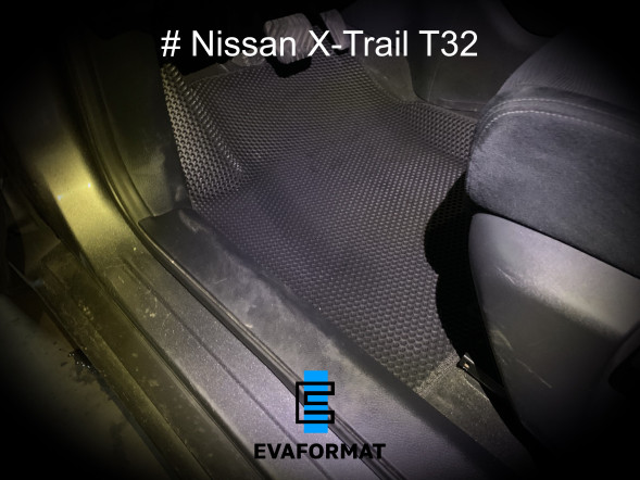 ЕВА коврики для NISSAN X-TRAIL T32 (2015-2020) комплект в салон, 5 шт 