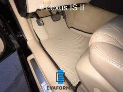 ЕВА коврики для LEXUS IS 2 комплект в салон, 5 шт