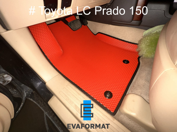 EVA коврик для TOYOTA LAND CRUISER PRADO 150 водительский, 1 шт 