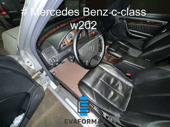EVA коврики Evaformat передние, 2 шт для MERCEDES W202 1 (1993-1997)