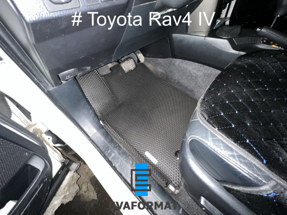 ЕВА коврики для TOYOTA RAV4 4 (2013-2019) комплект в салон, 5 шт