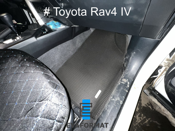 ЕВА коврики для TOYOTA RAV4 4 (2013-2019) комплект в салон, 5 шт