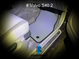 ЕВА коврики для VOLVO S40 2 (2004-2007) комплект в салон, 5 шт