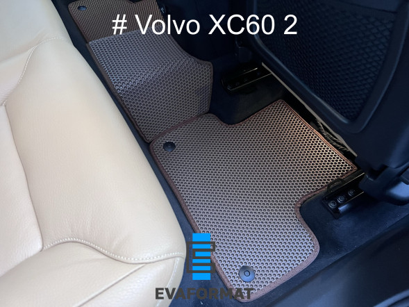ЕВА коврики для VOLVO XC60 2 комплект в салон, 5 шт