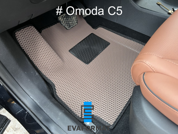 ЕВА коврики для OMODA C5 комплект в салон, 5 шт 
