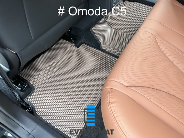 ЕВА коврики для OMODA C5 комплект в салон, 5 шт 