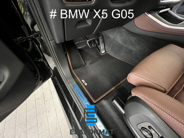EVA коврик для BMW X5 IV 2018-2022 (G05) водительский, 1 шт 