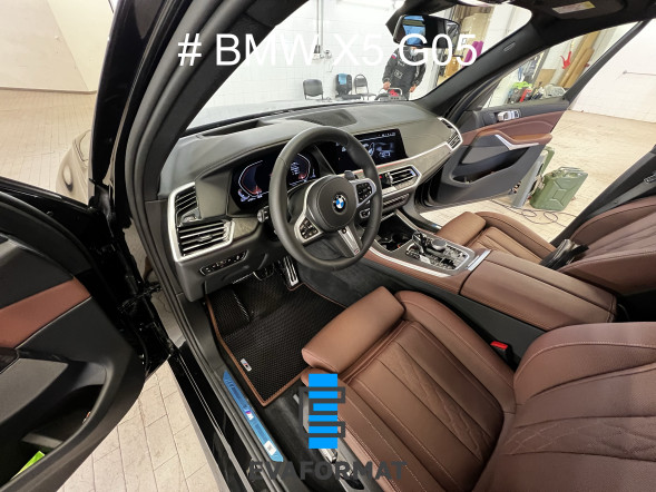 EVA коврик для BMW X5 IV 2018-2022 (G05) водительский, 1 шт 