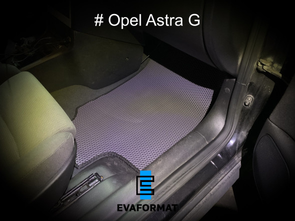 EVA коврики для OPEL ASTRA G передние, 2 шт