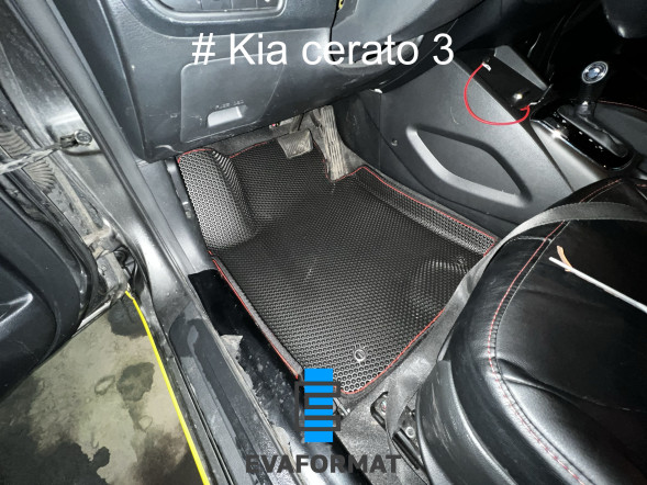 EVA коврики для KIA CERATO 3 передние, 2 шт