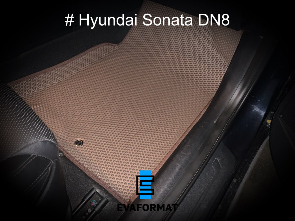 EVA коврики для HYUNDAI SONATA DN8 (2020-2023) передние, 2 шт 