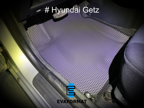 ЕВА коврики для HYUNDAI GETZ комплект в салон, 5 шт