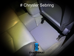 EVA коврики для CHRYSLER Sebring 3 (2006-2010) комплект в салон, 5 шт 