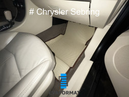 EVA коврики для CHRYSLER Sebring 3 (2006-2010) комплект в салон, 5 шт 