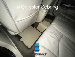 EVA коврики для CHRYSLER Sebring 3 (2006-2010) комплект в салон, 5 шт 