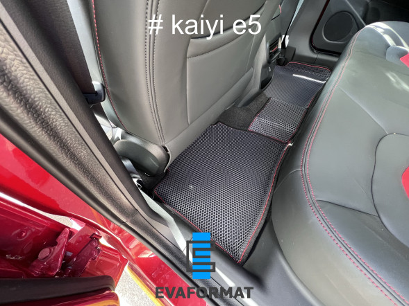ЕВА коврики для Kaiyi Е5 (2021-2024) комплект в салон, 4 шт