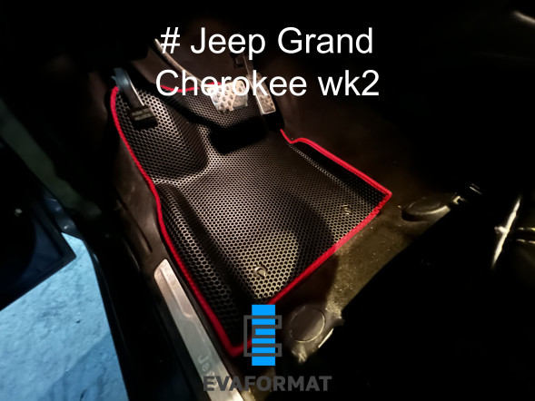 Водительский коврик ЕВА для JEEP GRAND CHEROKEE 4 WK2, 1 шт 