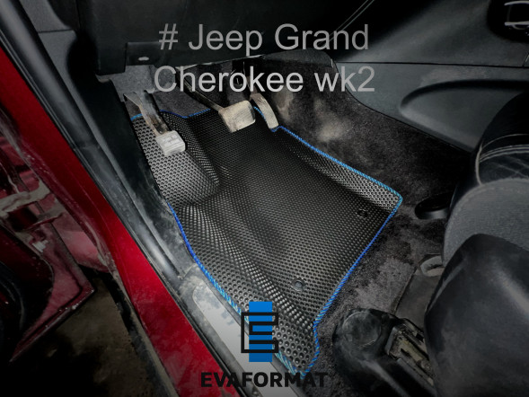 EVA коврики для JEEP GRAND CHEROKEE 4 WK2 передние, 2 шт 