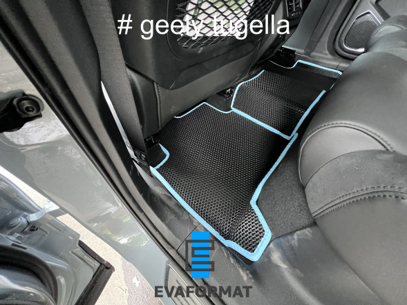 ЕВА коврики для GEELY TUGELLA (2019-2024) комплект в салон, 5 шт