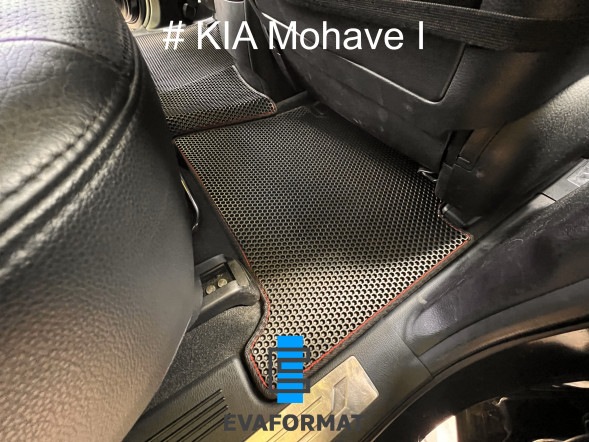 ЕВА коврики для KIA MOHAVE 1 (2008-2016) комплект, 4 шт 