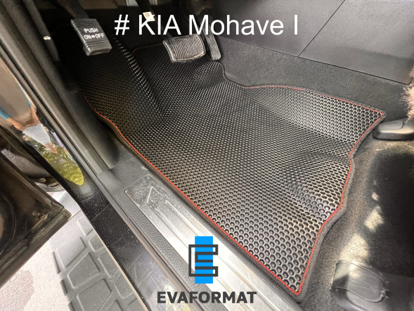 EVA коврики для KIA MOHAVE 1 (2008-2016) Evaformat передние, 2 шт 