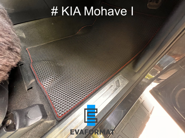 EVA коврики для KIA MOHAVE 1 (2008-2016) Evaformat передние, 2 шт 