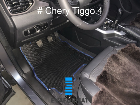 ЕВА коврики для CHERY TIGGO 4 PRO (2020-2024) комплект в салон, 5 шт