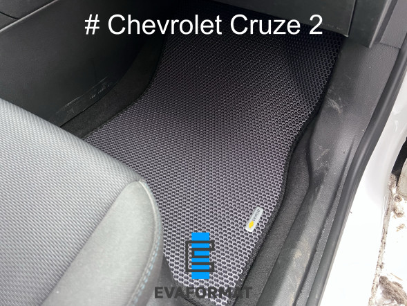 EVA коврики для CHEVROLET CRUZE II (2015-2024) передние, 2 шт 