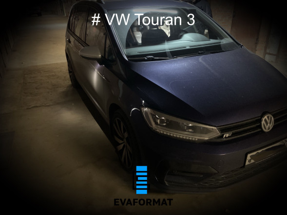 ЕВА коврики для ​VOLKSWAGEN TOURAN 3 (2015-2022) комплект в салон, 5 шт