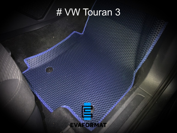 ЕВА коврики для ​VOLKSWAGEN TOURAN 3 (2015-2022) комплект в салон, 5 шт