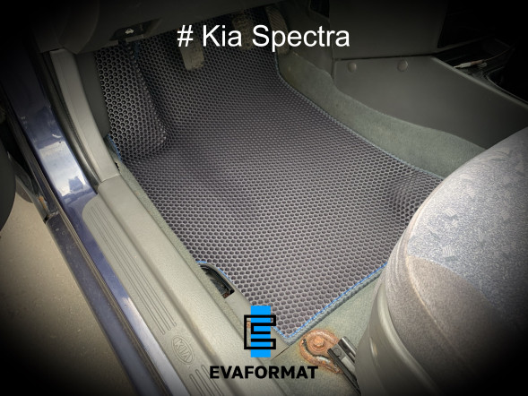 ЕВА коврики для KIA SPECTRA (2004-2011) комплект в салон, 5 шт 