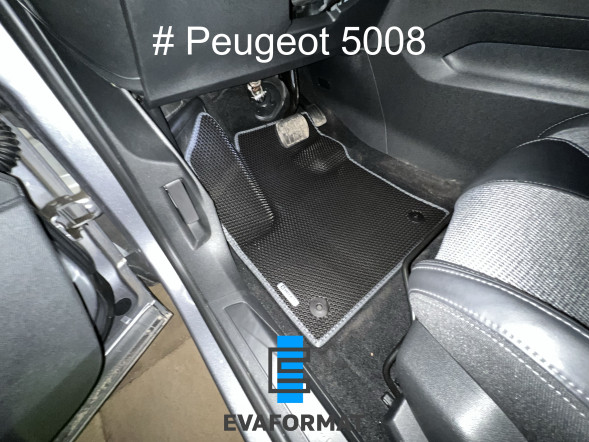 EVA коврики для PEUGEOT 5008 (2017-2022) Evaformat передние, 2 шт 