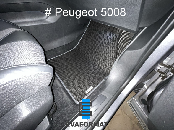 ЕВА коврики для PEUGEOT 5008 (2017-2022) комплект в салон, 5 шт