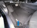 ЕВА коврики для HONDA CIVIC 10 (2015-2021) комплект в салон, 5 шт