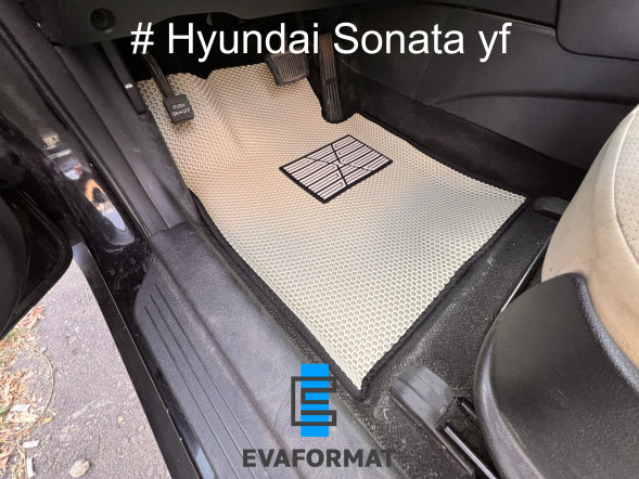 ЕВА коврики для HYUNDAI SONATA 6 YF (2009-2014) комплект в салон, 5 шт